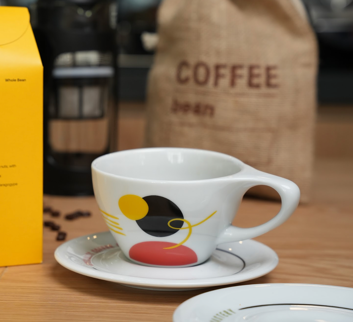 Lino Cappuccino Mug and Saucer – Madis Coffee Roasters